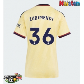 Arsenal Martin Zubimendi #36 Kolmaspaita Naisten 2026-27 Lyhythihainen